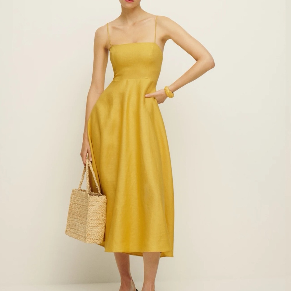 Reformation Linen Dress